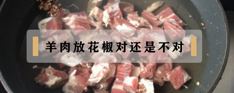 羊肉放花椒對(duì)還是不對(duì)