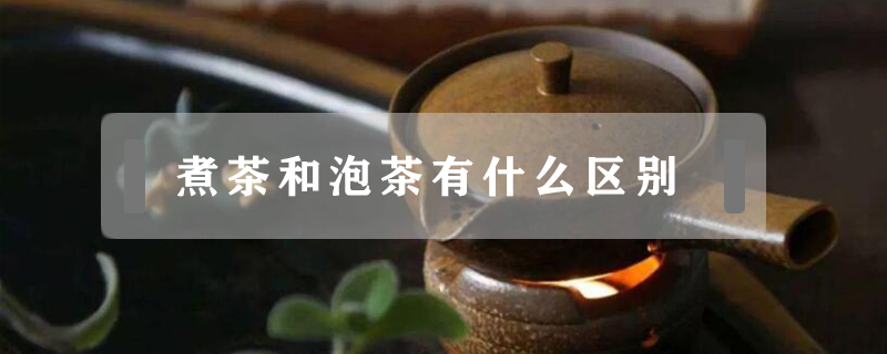 煮茶和泡茶有什么區(qū)別